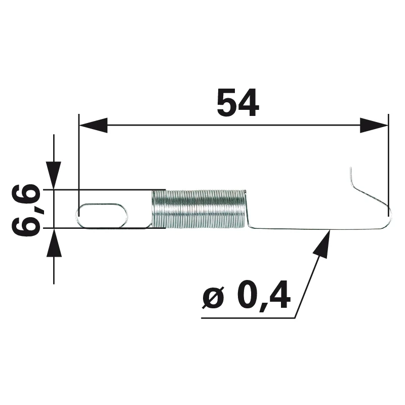 Stiga - 118550151/0 - Regulator spring