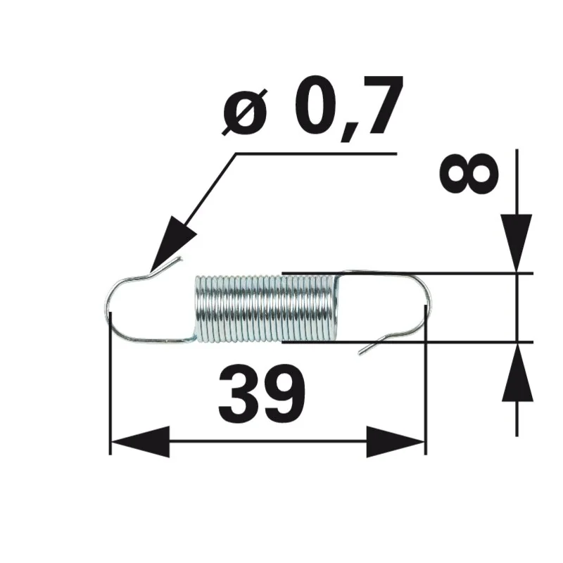 Stiga - 118550725/0 - Tension spring