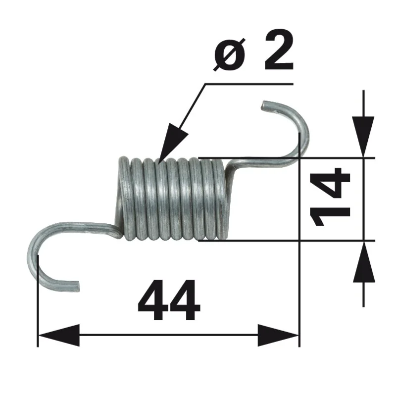 Stiga - 122450437/0 - Tension spring
