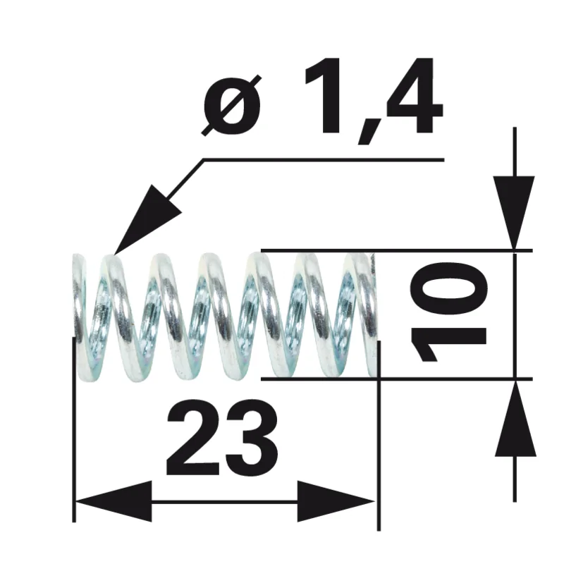 Stiga - 125430206/1 - Compression spring