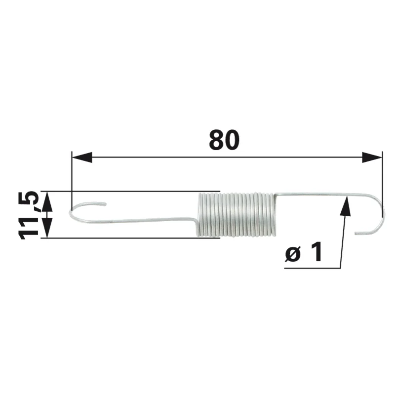 Stiga - 125430213/0 - Tension spring