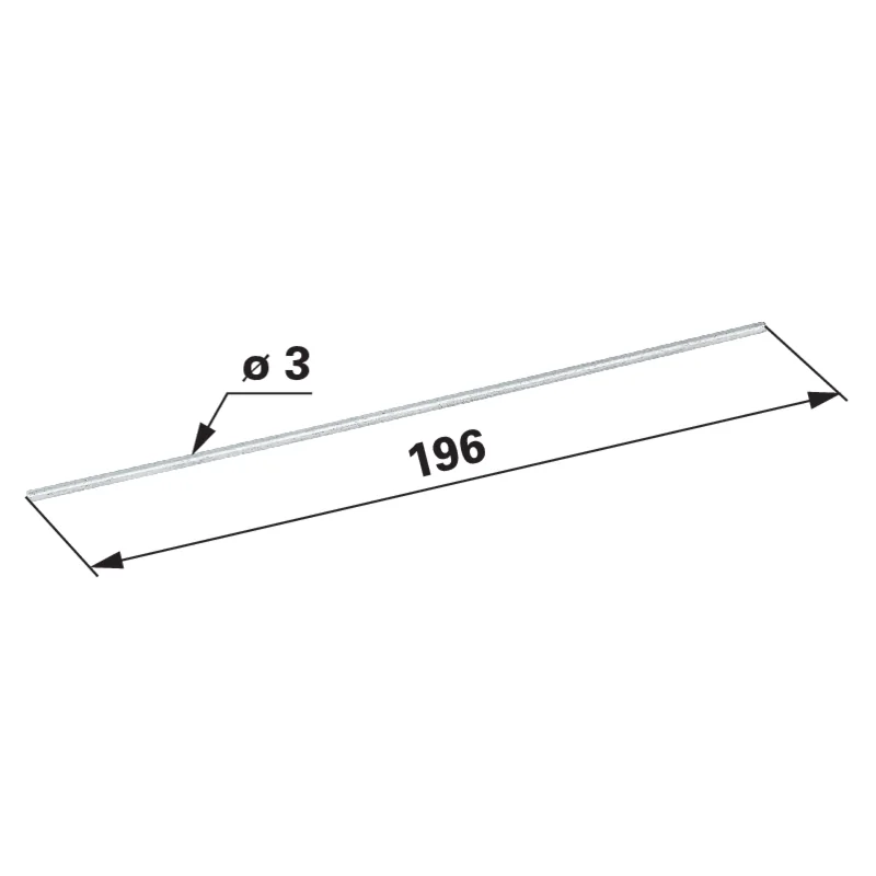 Stiga - 127430572/0 - Clamping spring for battery