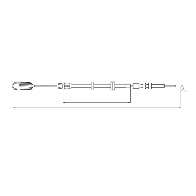 Stiga - 381030012/0 - Clutch cable