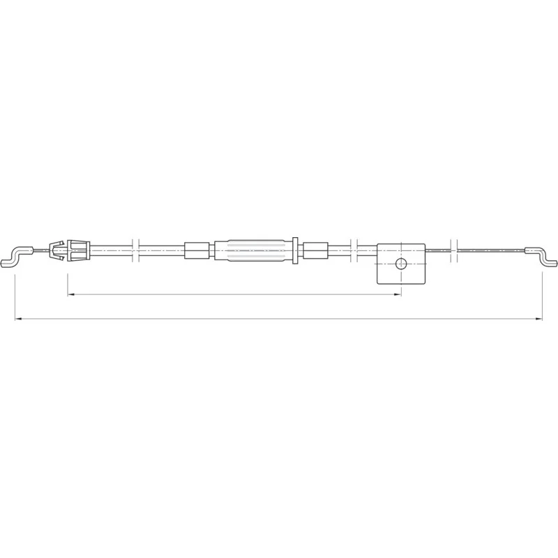 Stiga - 381030095/0 - Clutch cable