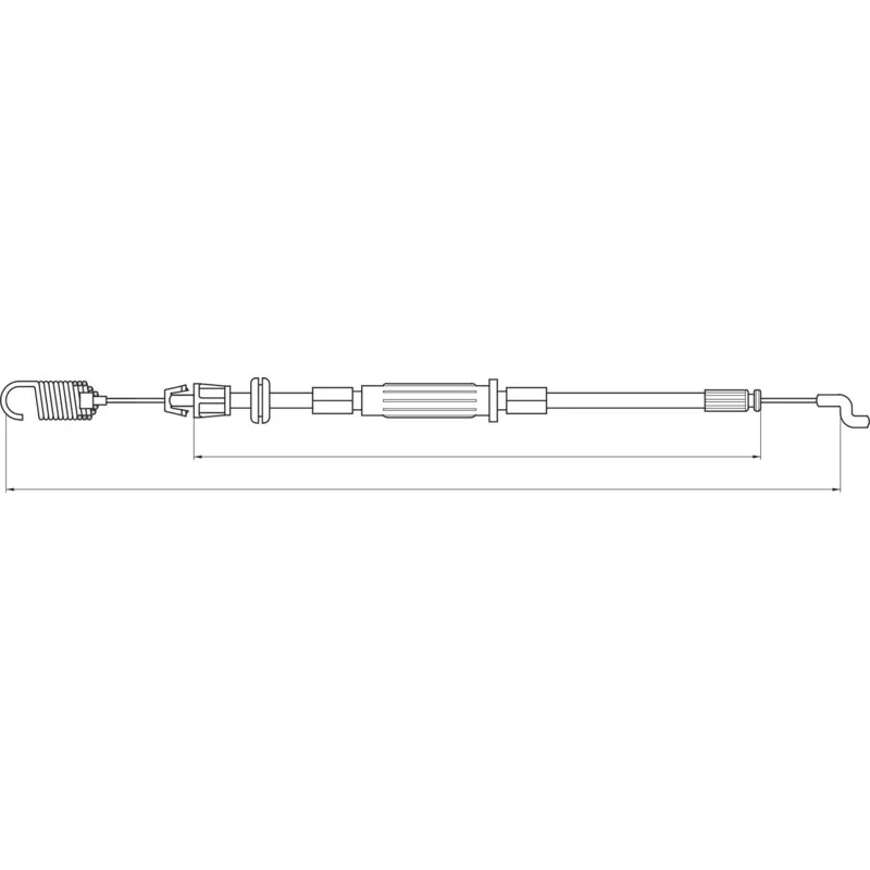 Stiga - 381030098/0 - Clutch cable