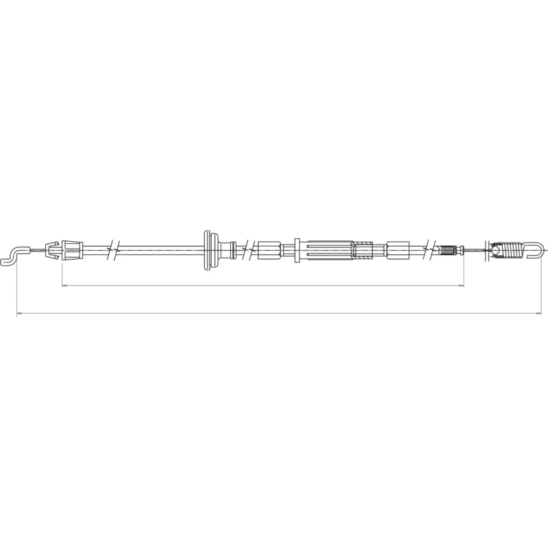 Stiga - 381030119/0 - Cable pull