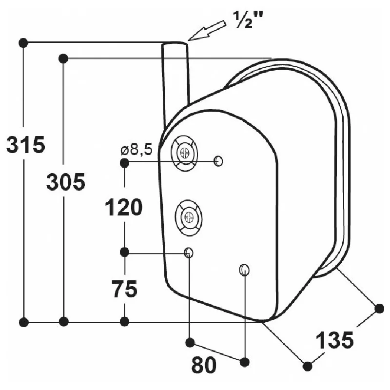 Suevia - 100.0748 - Watering bowl
