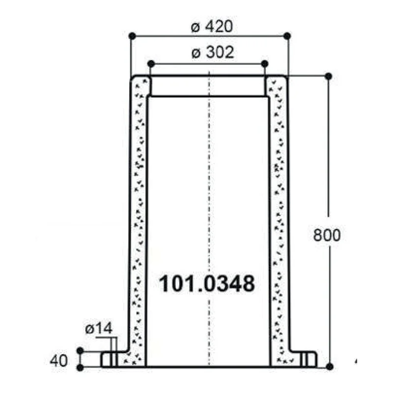 Suevia - 101.0348 - Thermal tube
