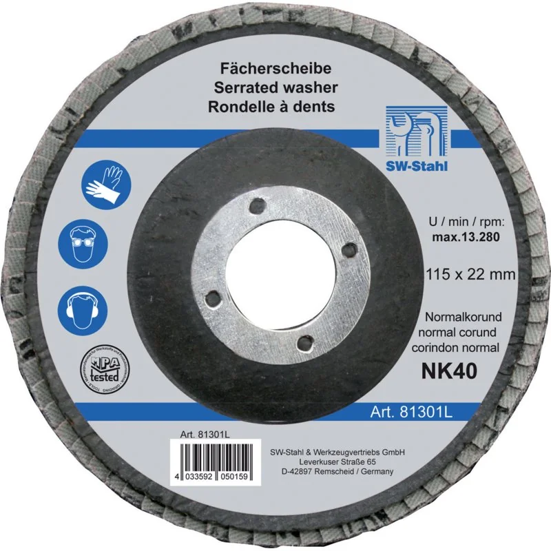SW Stahl - 82301L - Flap disc