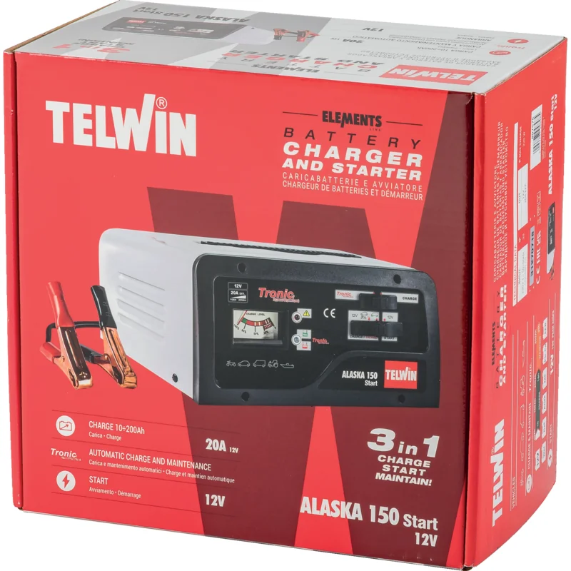 Telwin - 807576 - Battery Charging Starter Device