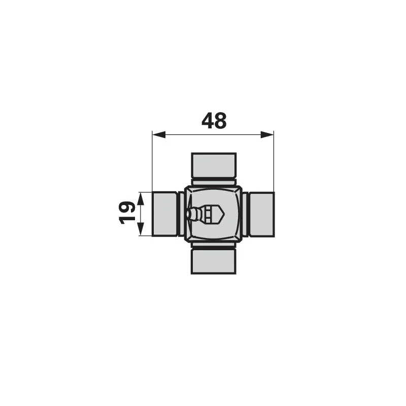 Walterscheid - 1.0001.909.510.00 - Cross fitting