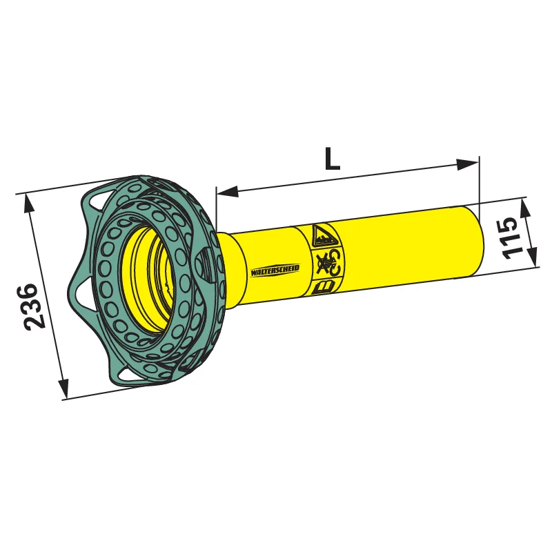 Walterscheid - 1113046 - Drive Shaft Guard Half