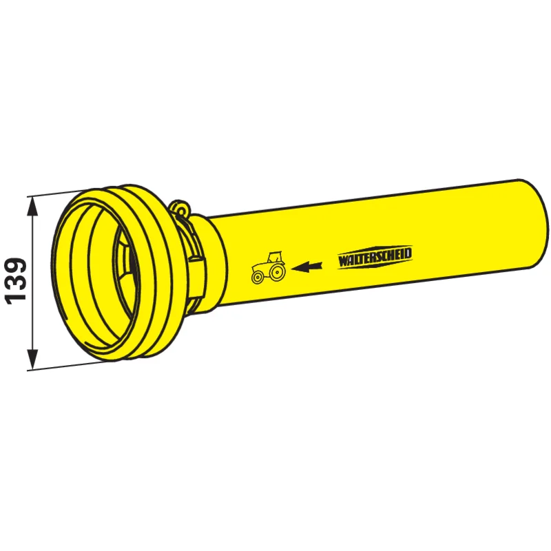 Walterscheid - 85102 - Drive Shaft Guard Half