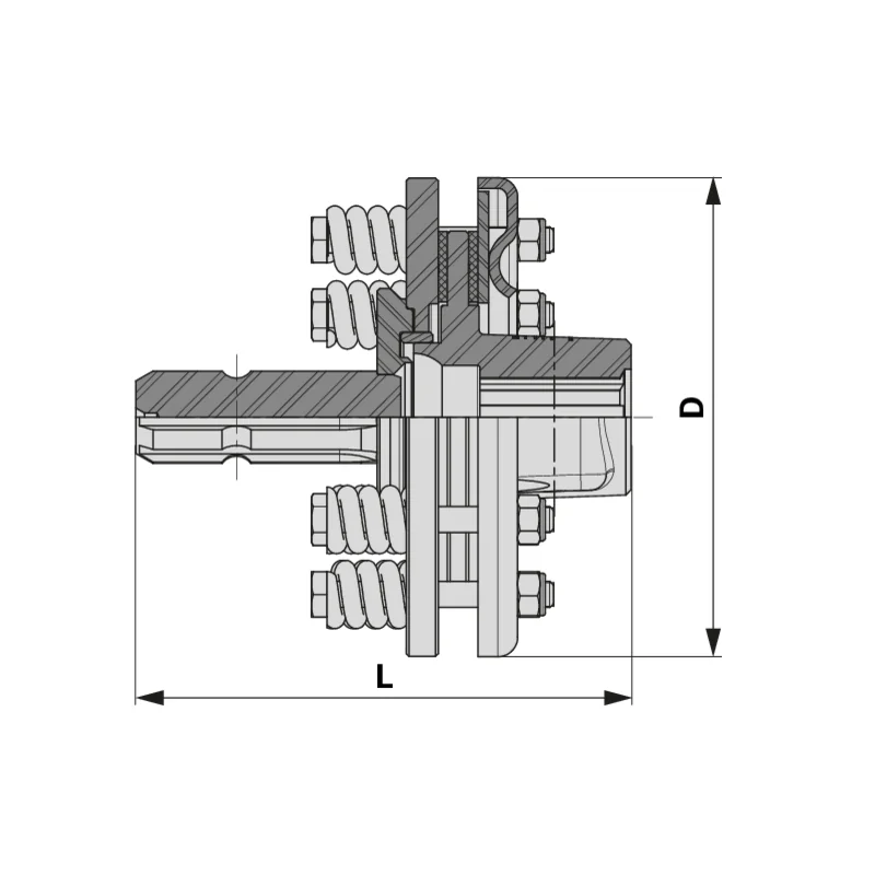 Weasler - 560-0006-03 - Friction disc clutch