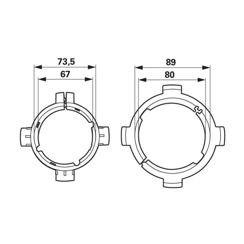 Weasler - 968-0809 - Running ring set