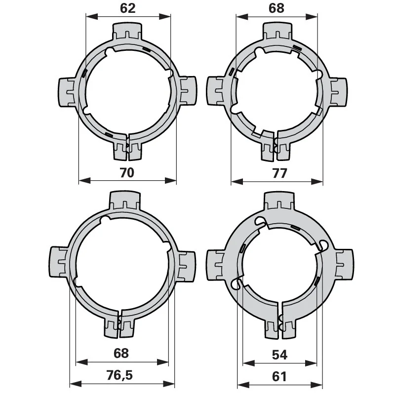 Weasler - 968-1001 - Running ring set