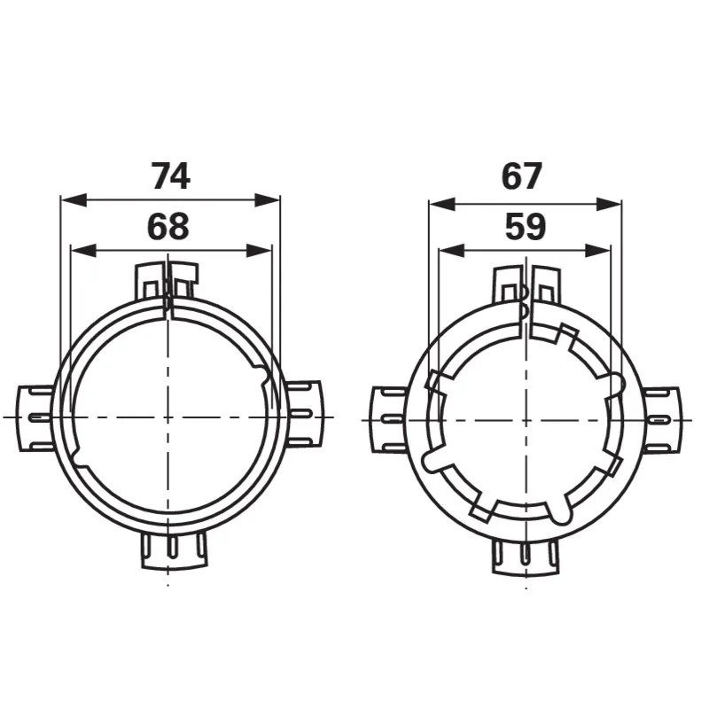 Weasler - AB6-80 - Running ring set