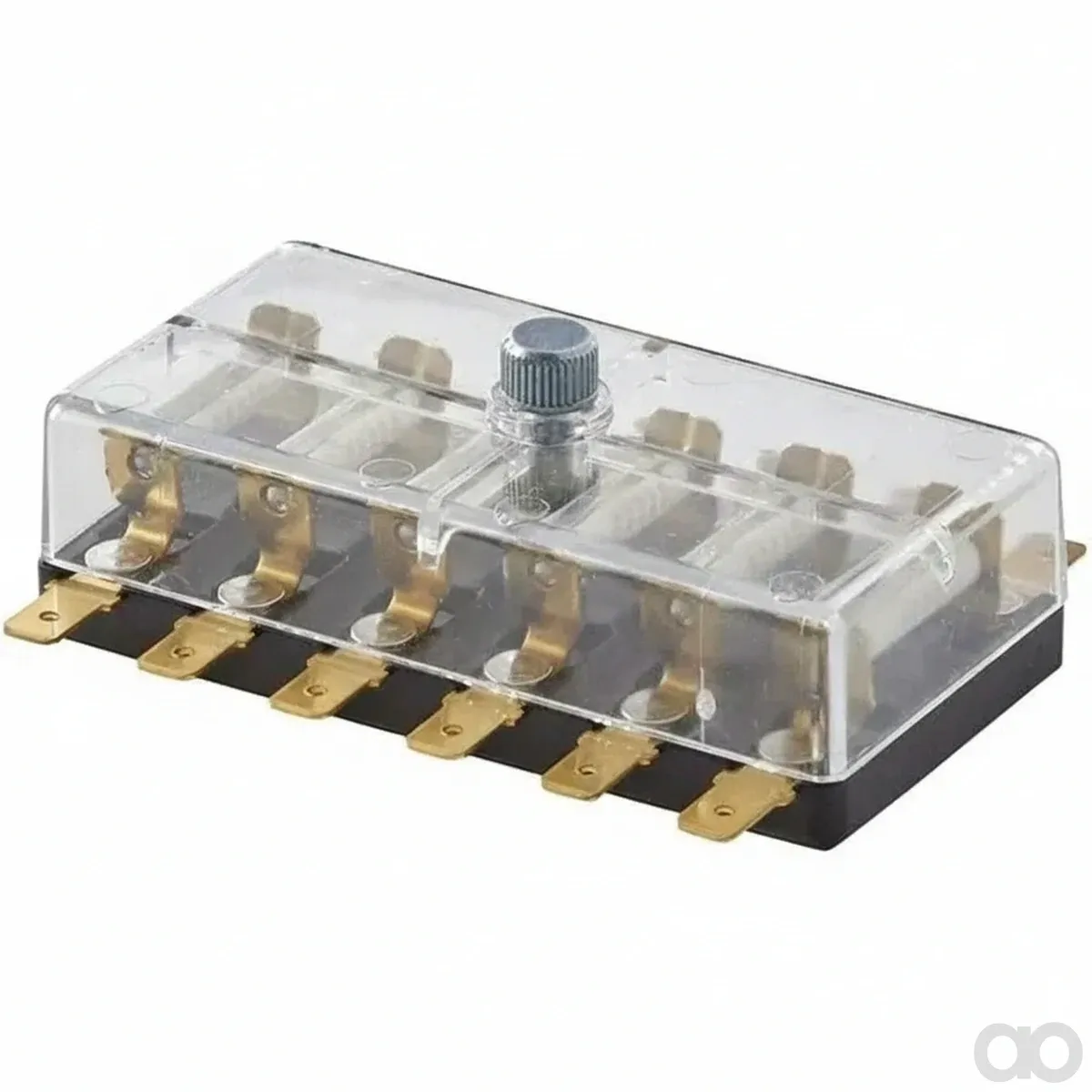HELLA - 8JD002291141 - Fuse Box 6-pin Flat Plug