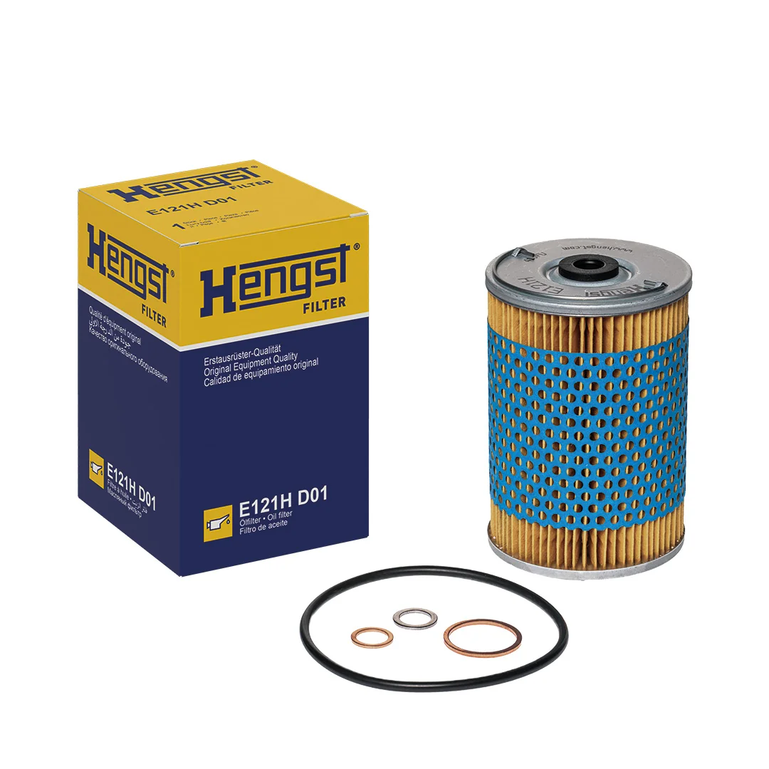 Hengst - E121H D01 - Oil Filter Insert