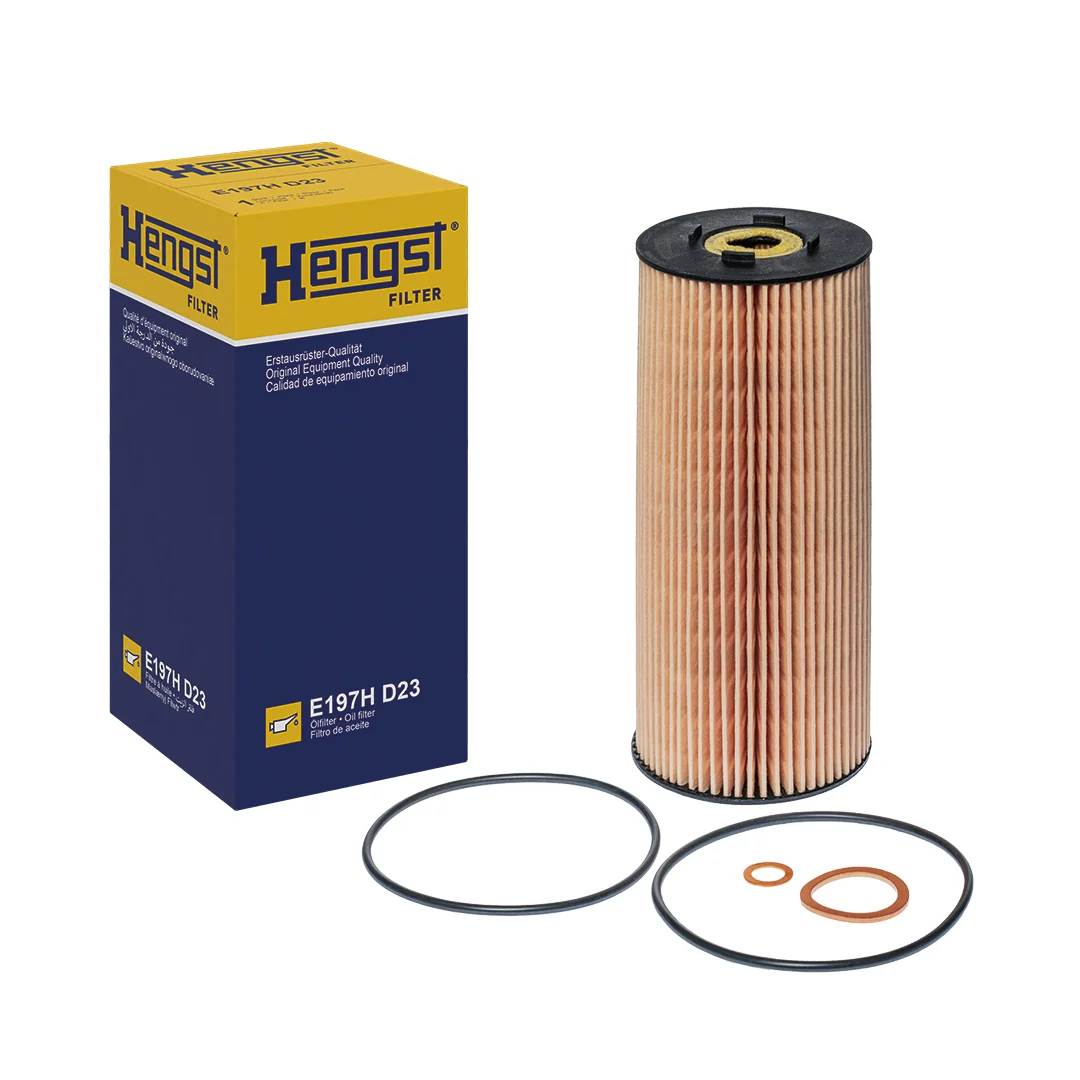 Hengst - E197H D23 - Oil Filter Insert