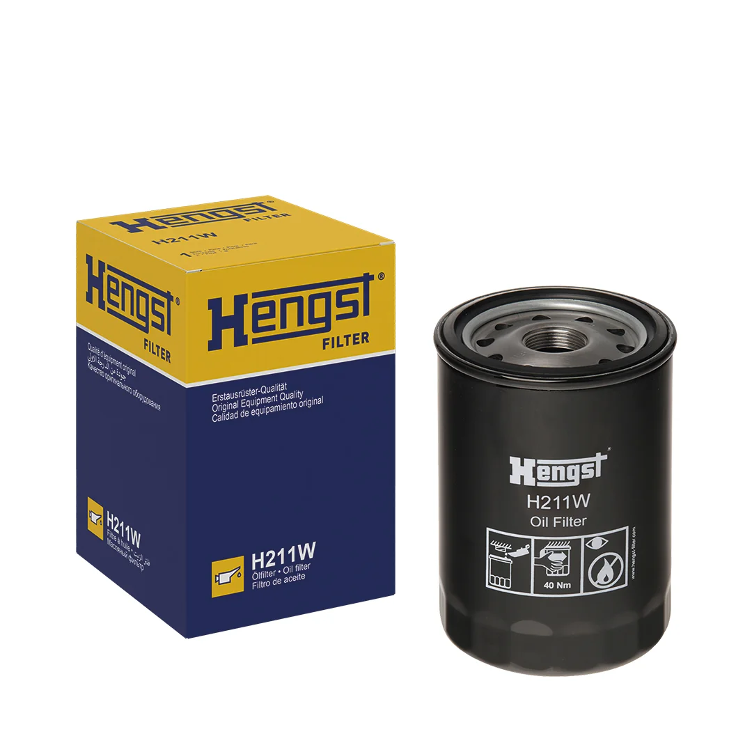 Hengst - H211W - Spin-on Oil Filter