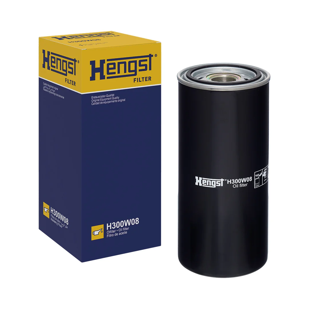 Hengst - H300W08 - Spin-on Oil Filter