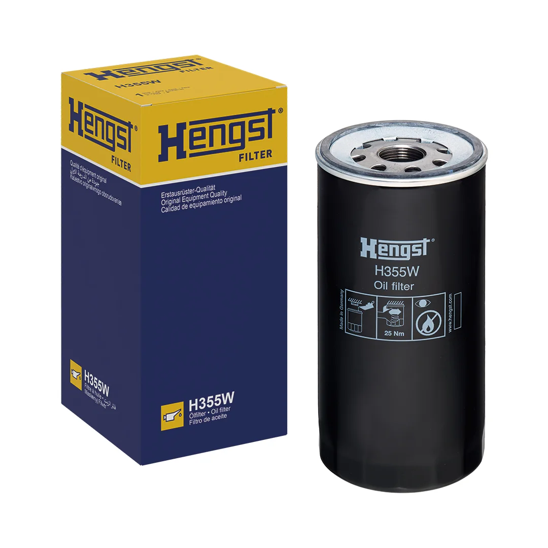 Hengst - H355W - Spin-on Oil Filter