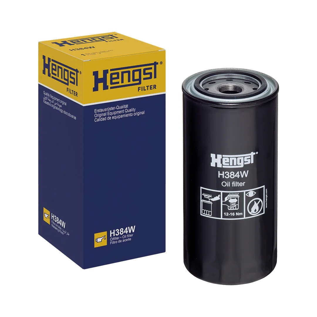 Hengst - H384W - Spin-on Oil Filter