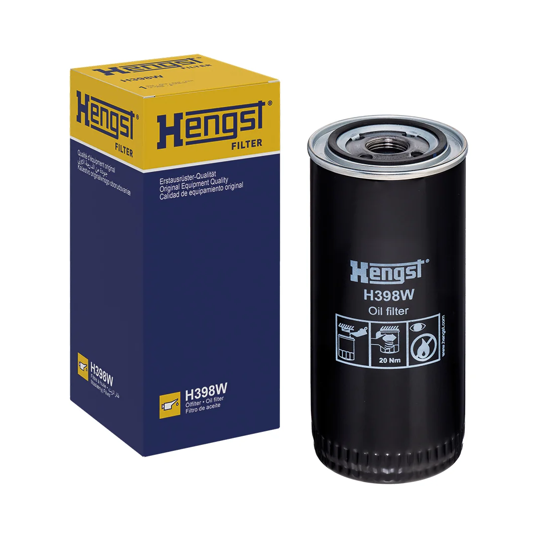 Hengst - H398W - Spin-on Oil Filter