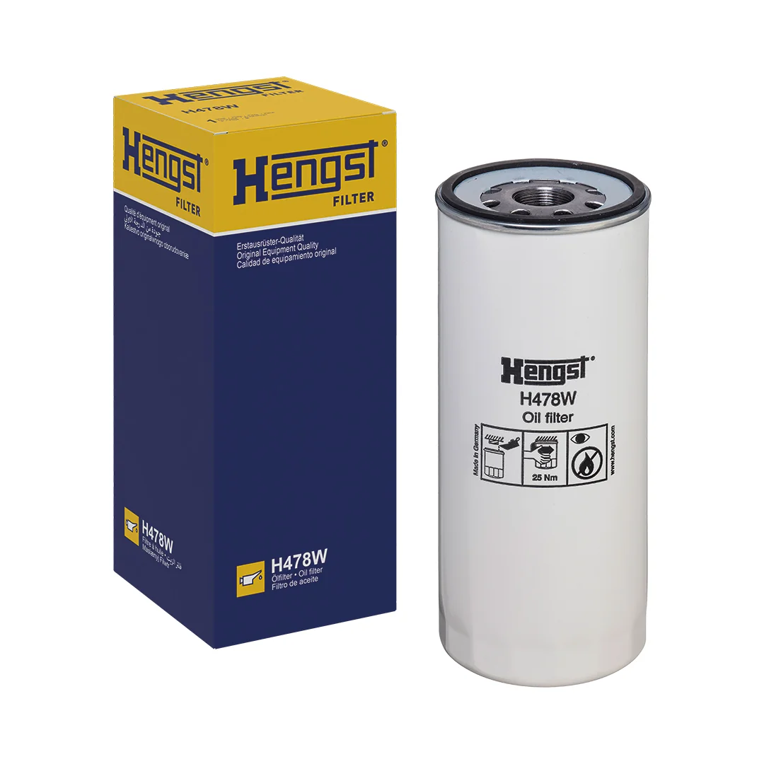 Hengst - H478W - Spin-on Oil Filter