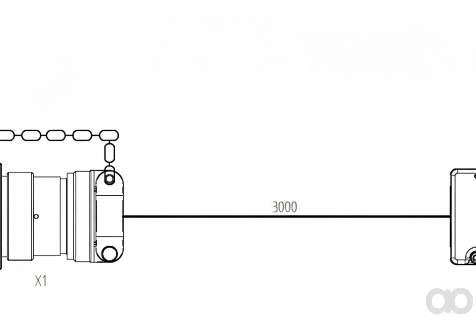 Horsch-00347794 - Cable Conn. ISOBUS-Job Computer (00347794)
