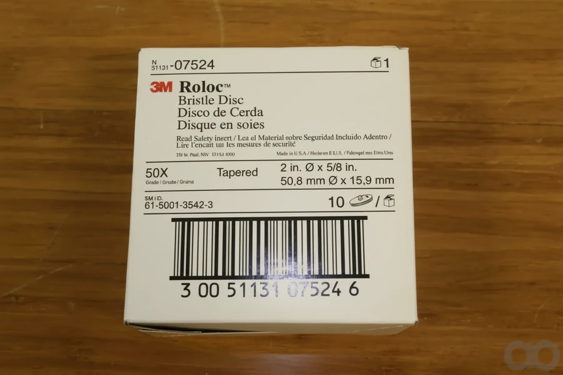 Hücobi - 07524 - Roloc Bristle Disc K50 Green 5