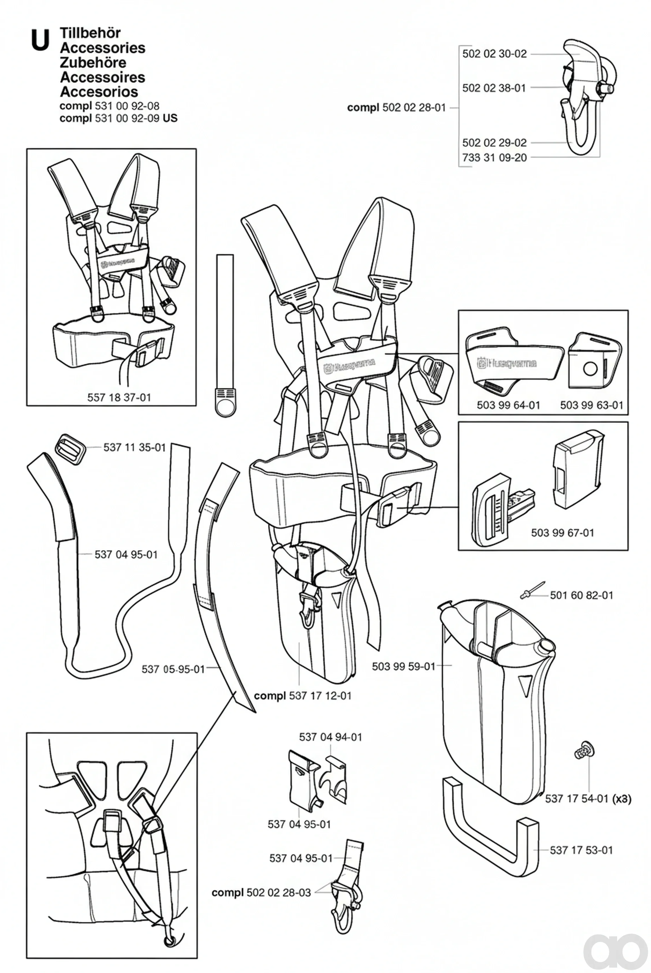 Husqvarna-502022801 - HOOK