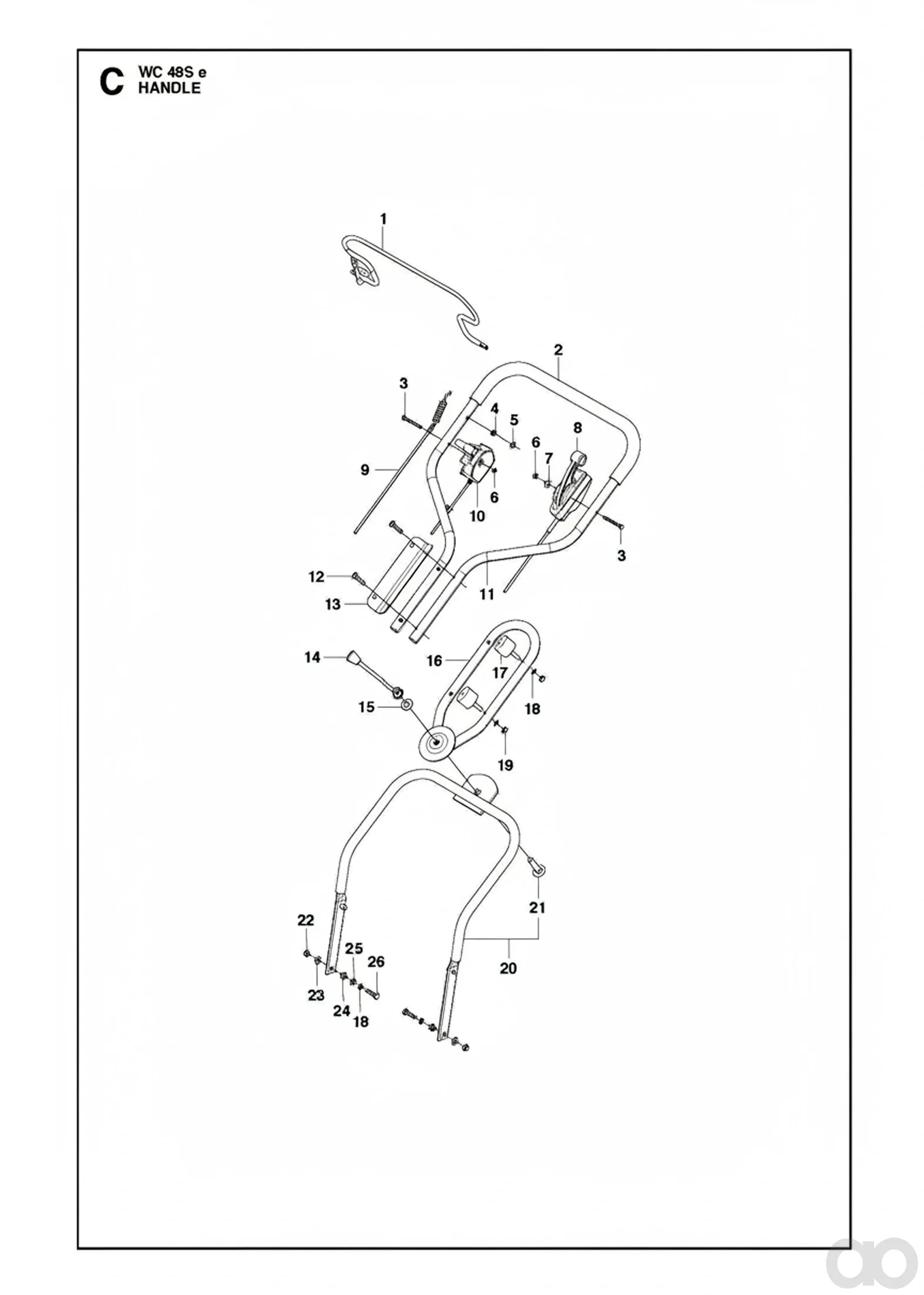 Husqvarna-503312901 - DRIVE CONTROL