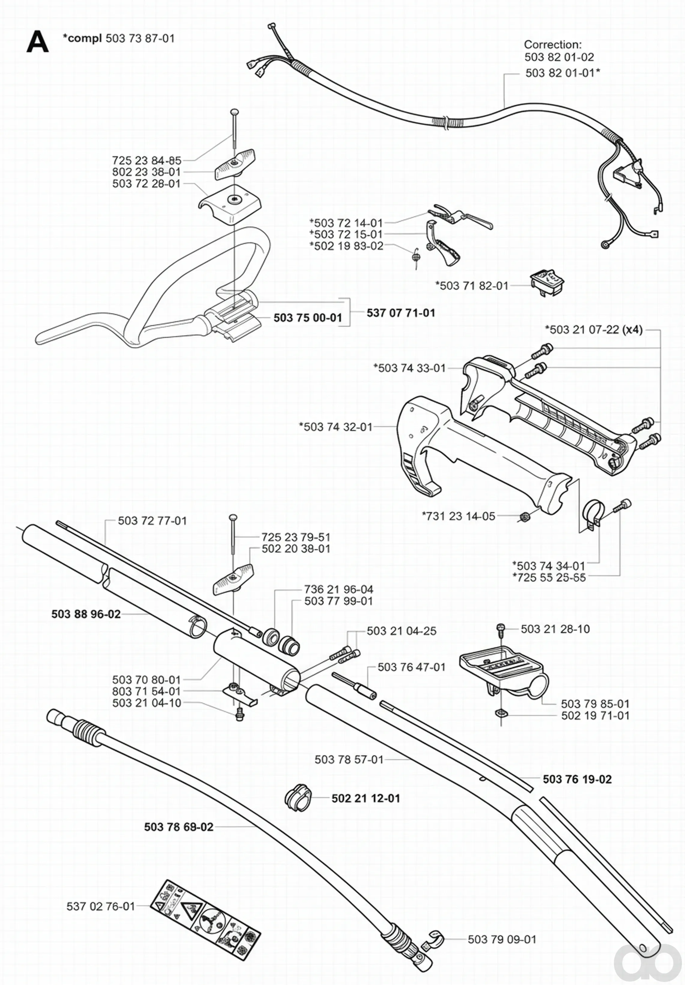 Husqvarna-503766802 - HOUSING