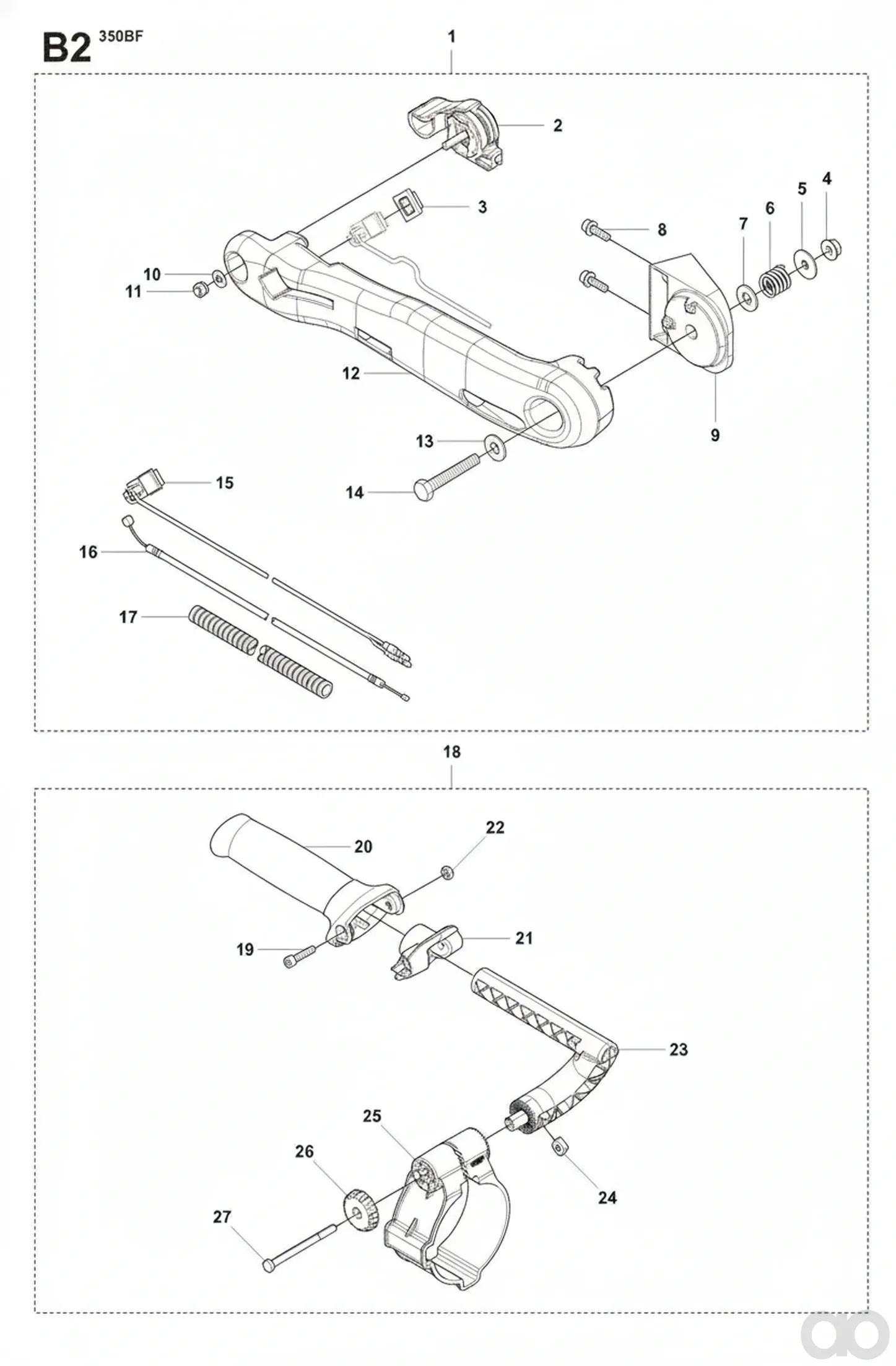 Husqvarna - 512662301 - Cable