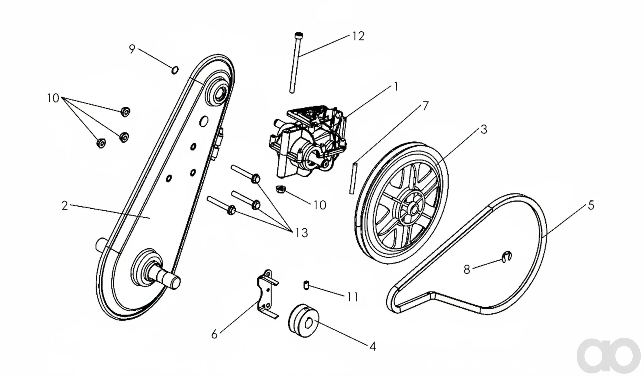 Husqvarna-519653060 - PULLEY