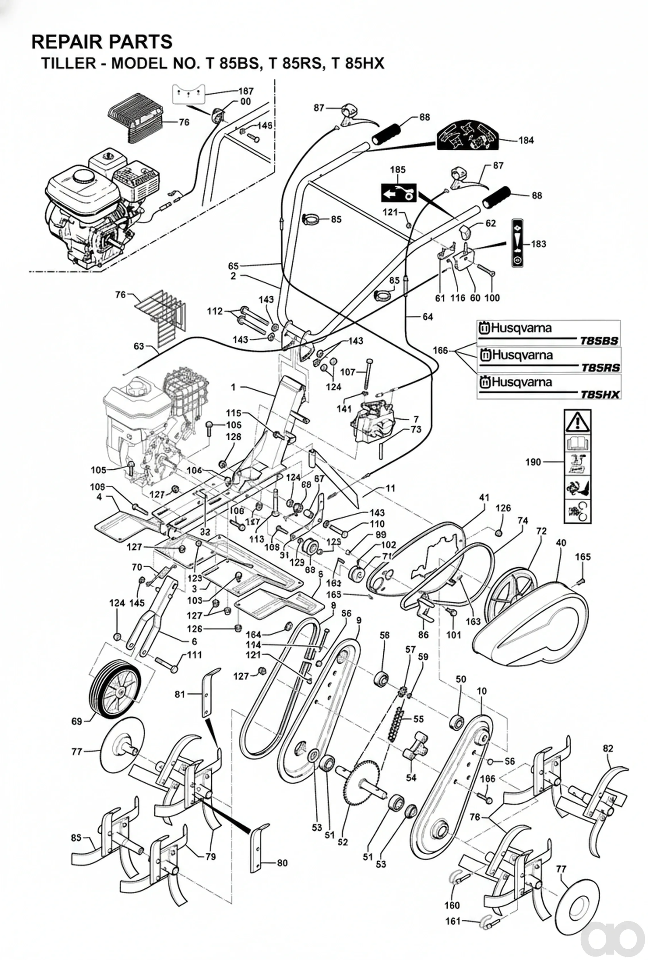 Husqvarna - 519653459 - Throttle Trigger