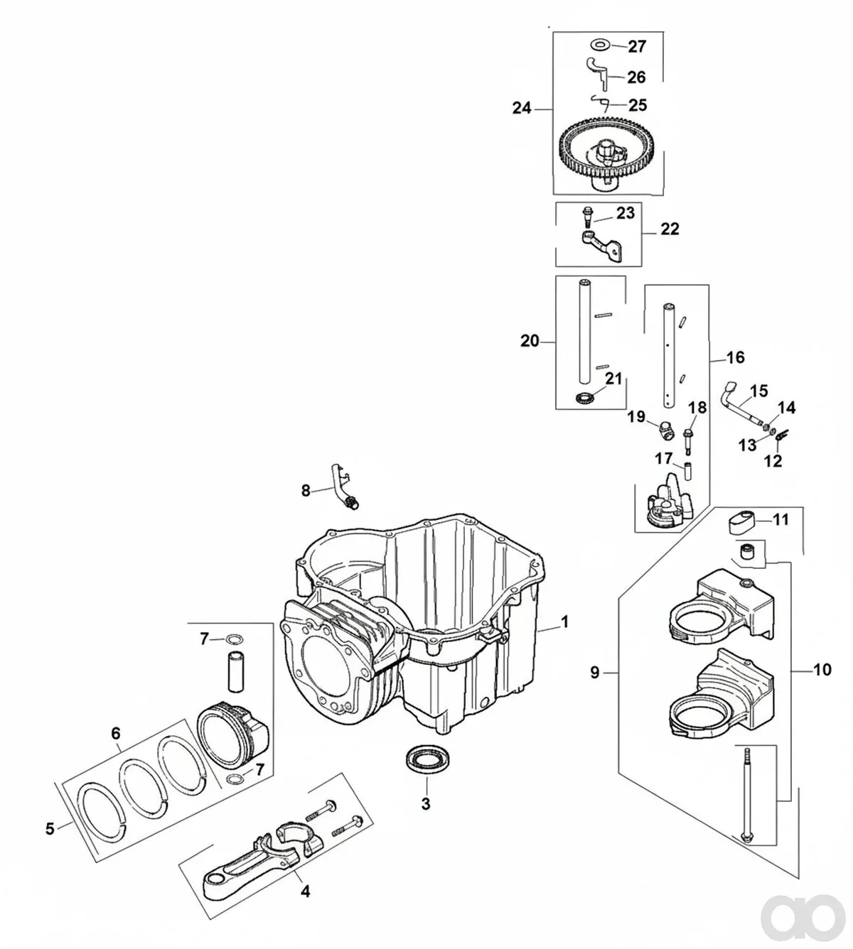 Husqvarna-531029535 - GEAR ((Includes 25-28))