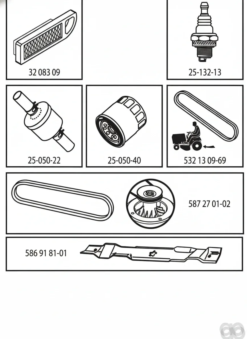 Husqvarna-532130969 - DRIVE BELT