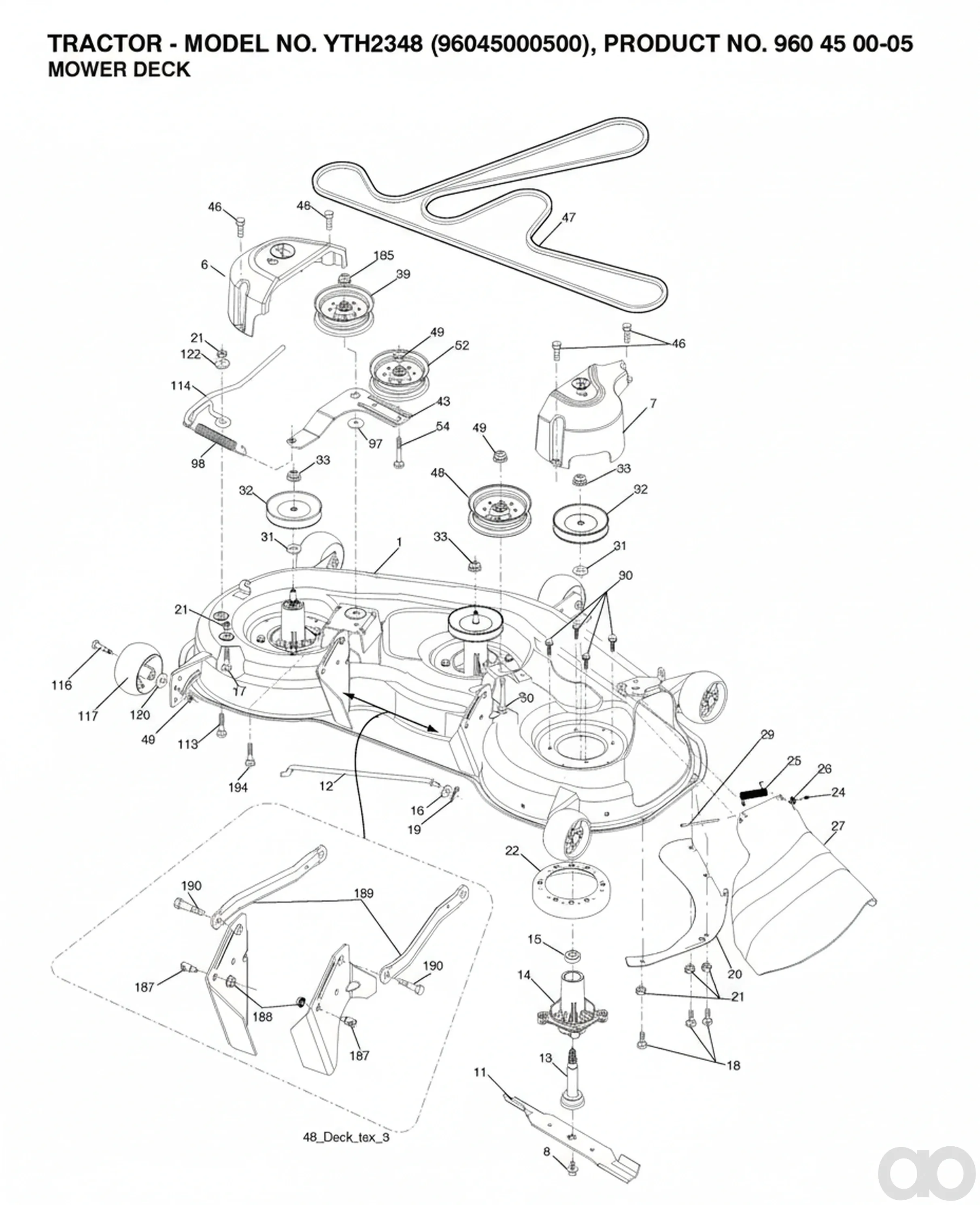 Husqvarna-532173435 - PULLEY