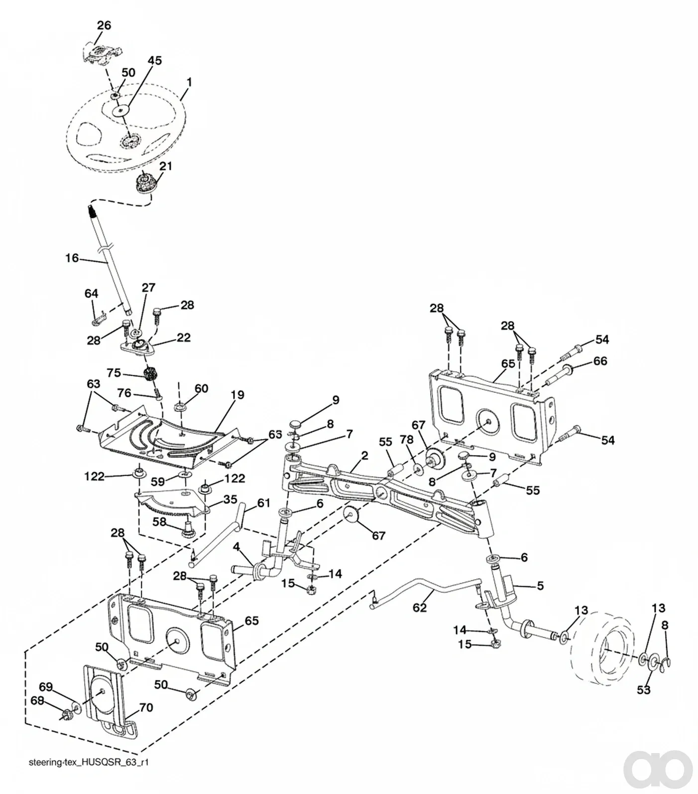 Husqvarna - 532194737 - Bushing