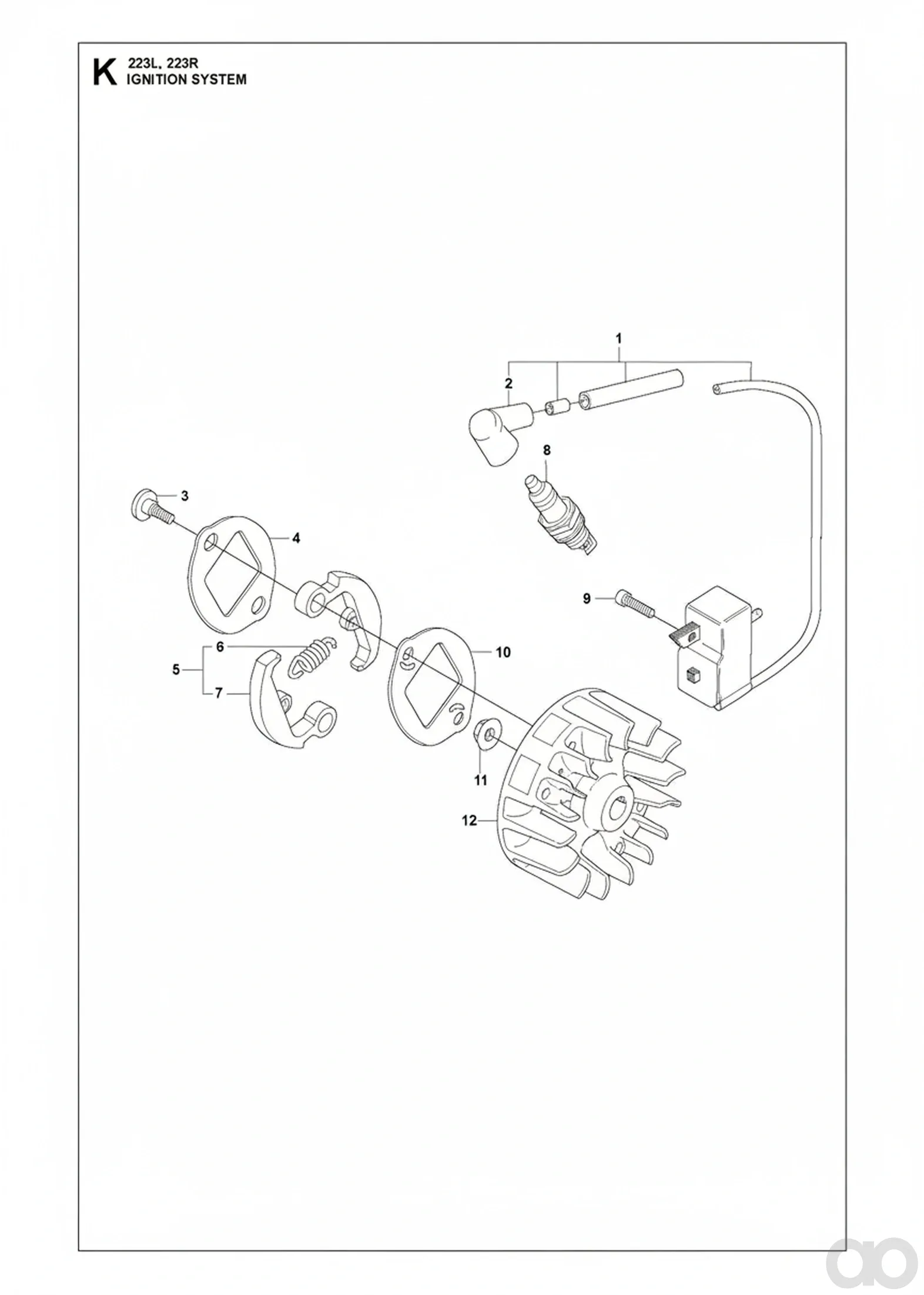 Husqvarna-537032201 - CLUTCH ASSY