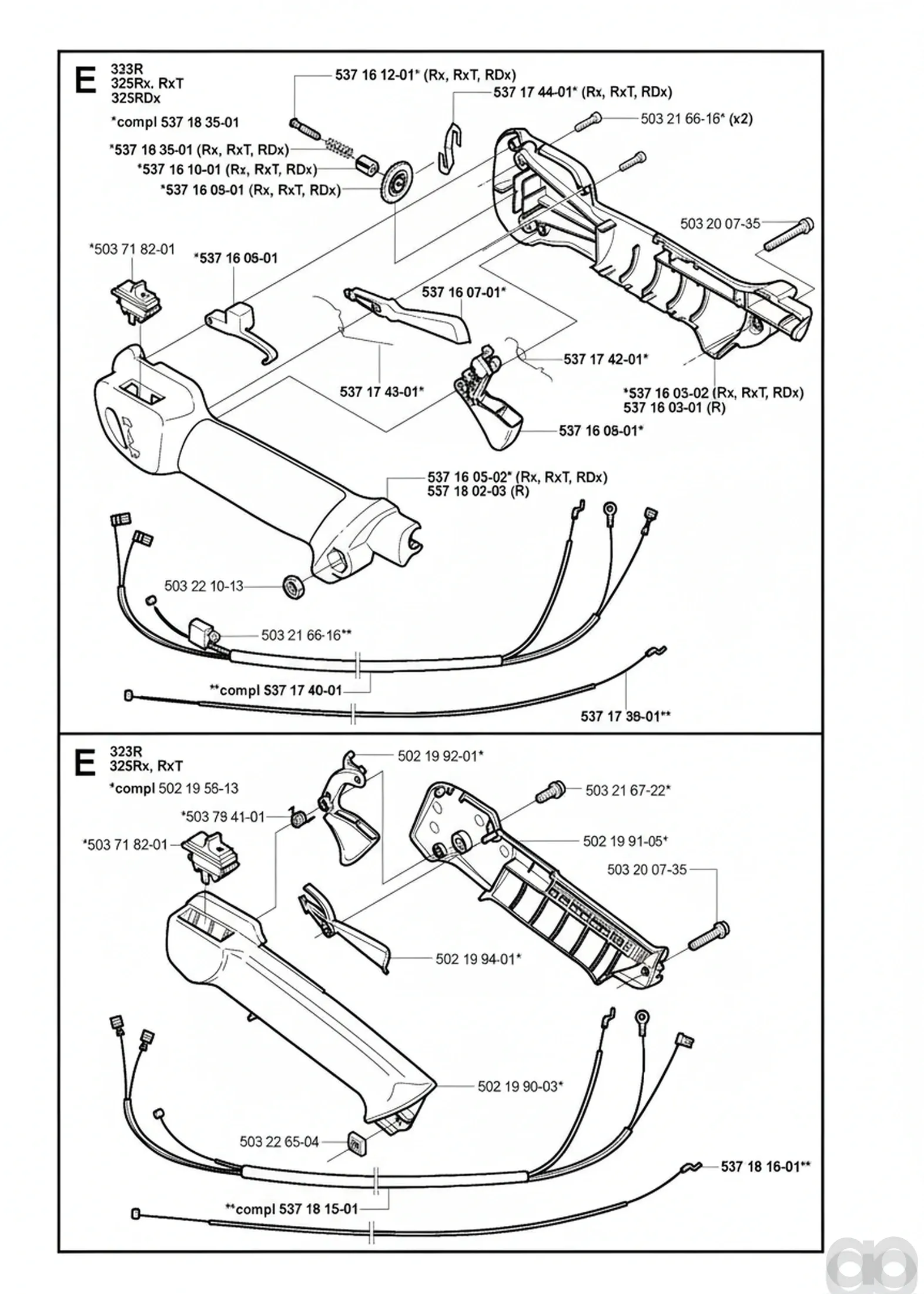 Husqvarna - 537181501 - Wiring