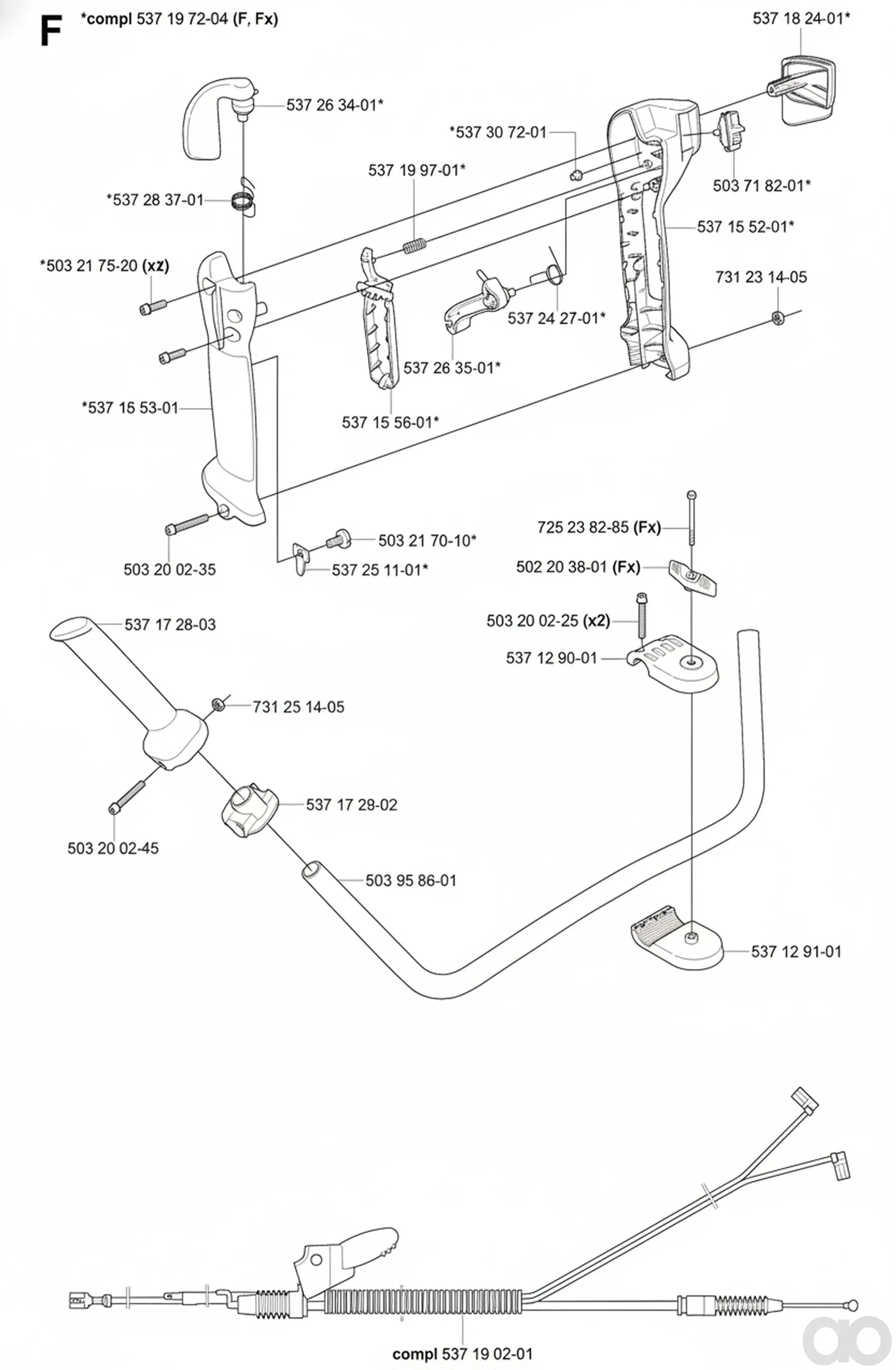 Husqvarna-537190201 - WIRING ASSY