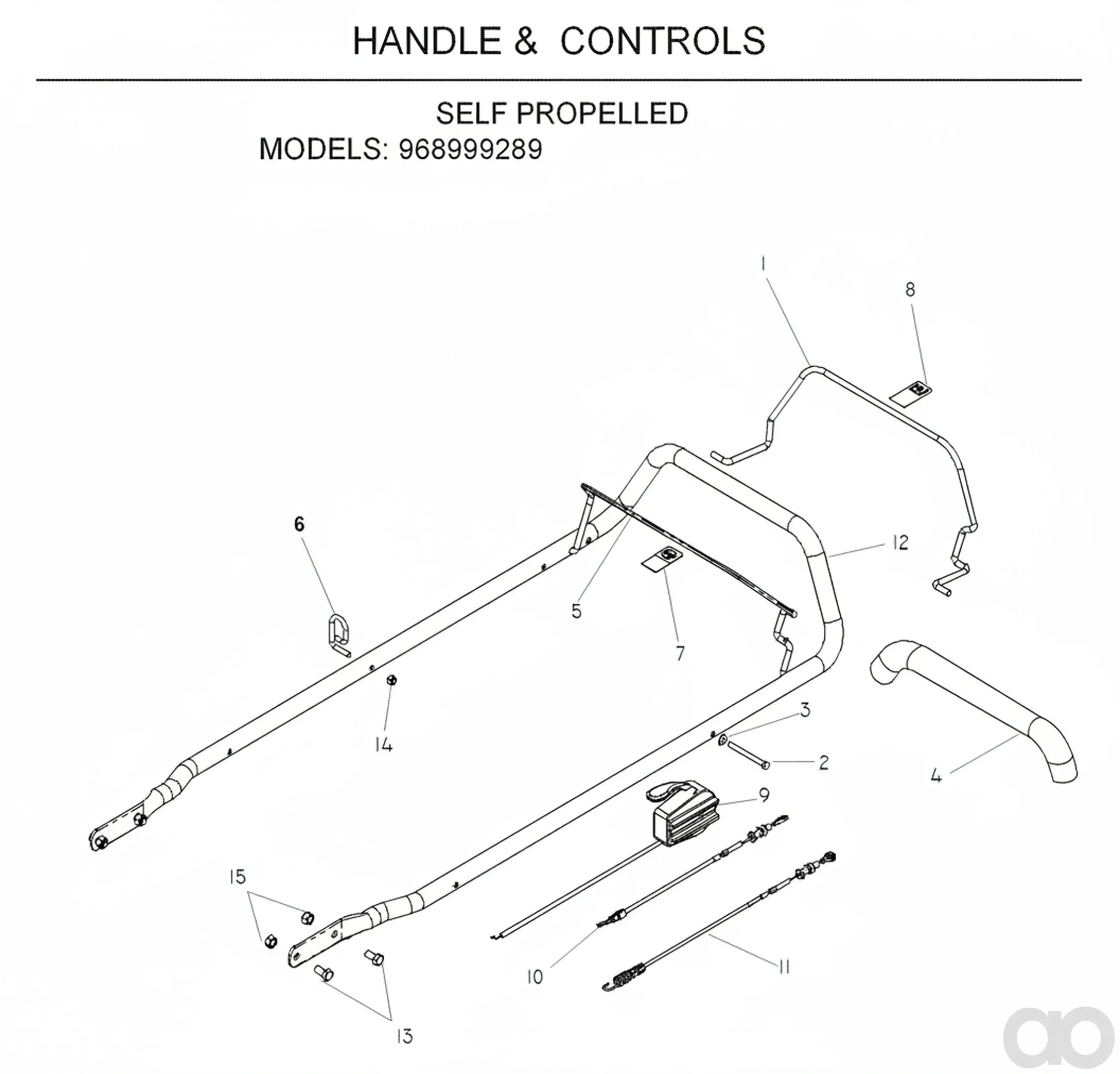 Husqvarna - 539113108 - CABLE PULL