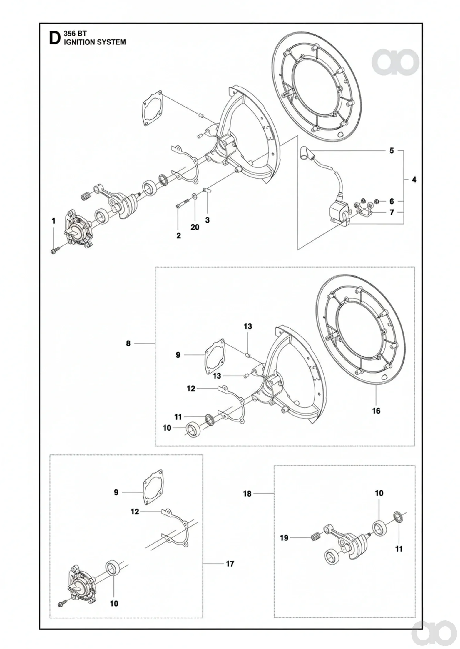 Husqvarna-544019803 - IGNITION SYSTEM