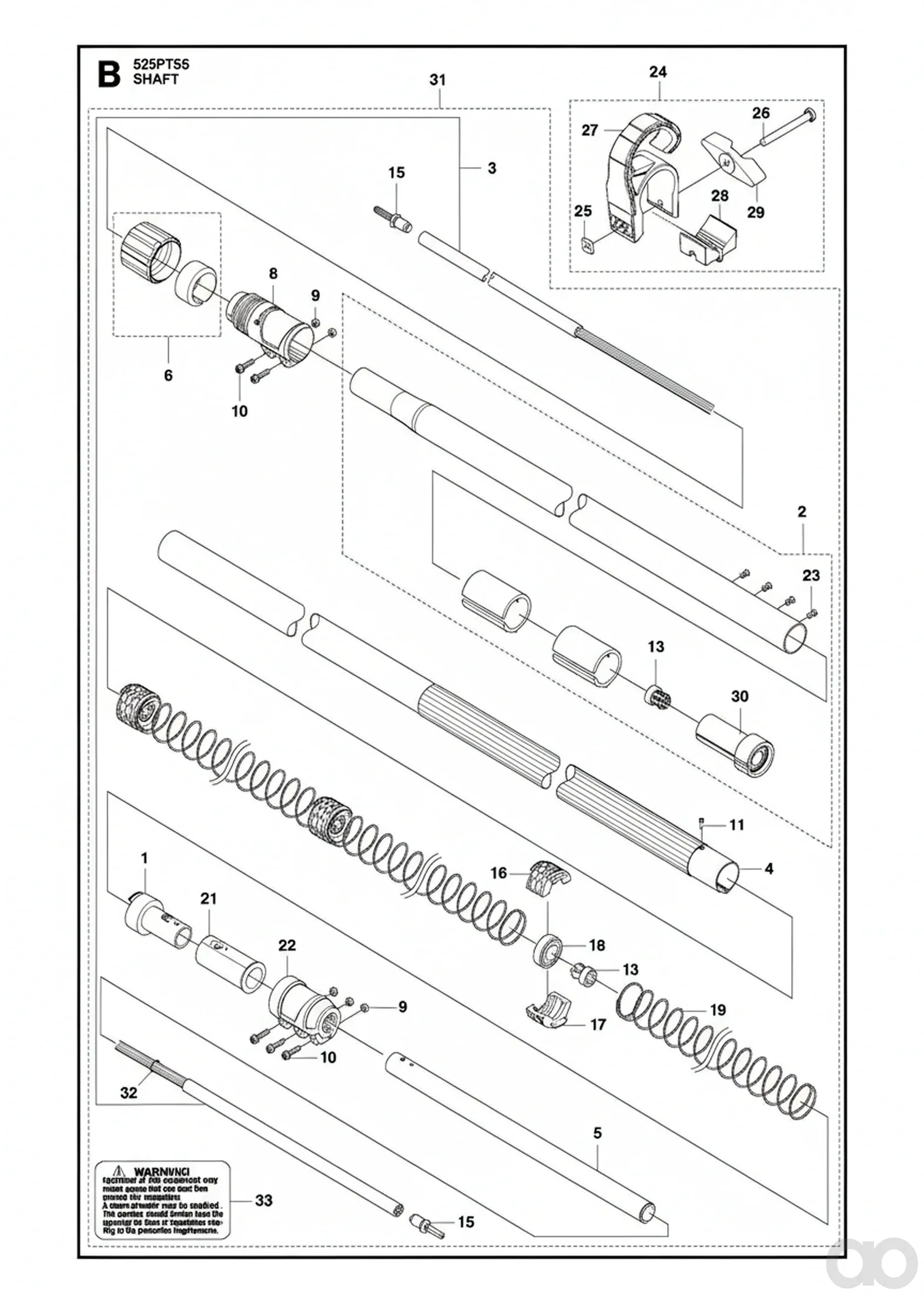 Husqvarna - 576 92 56-02 - Driveshaft Assy