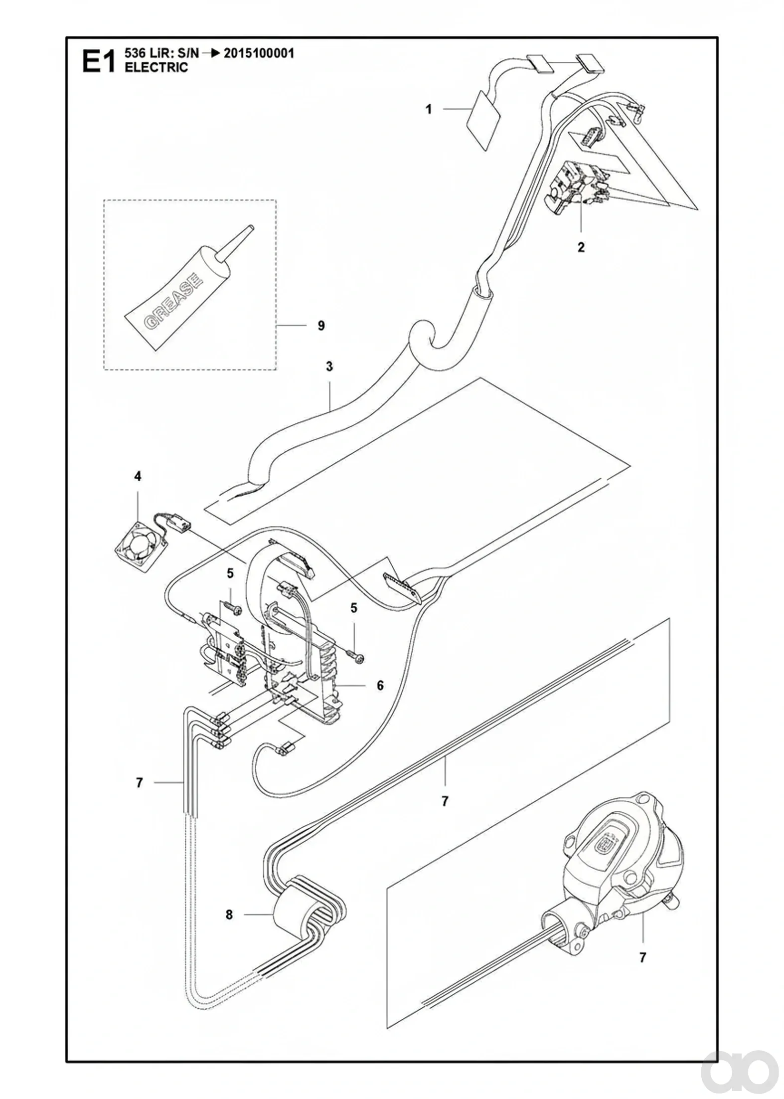 Husqvarna-577033801 - TRIGGER SWITCH ( )
