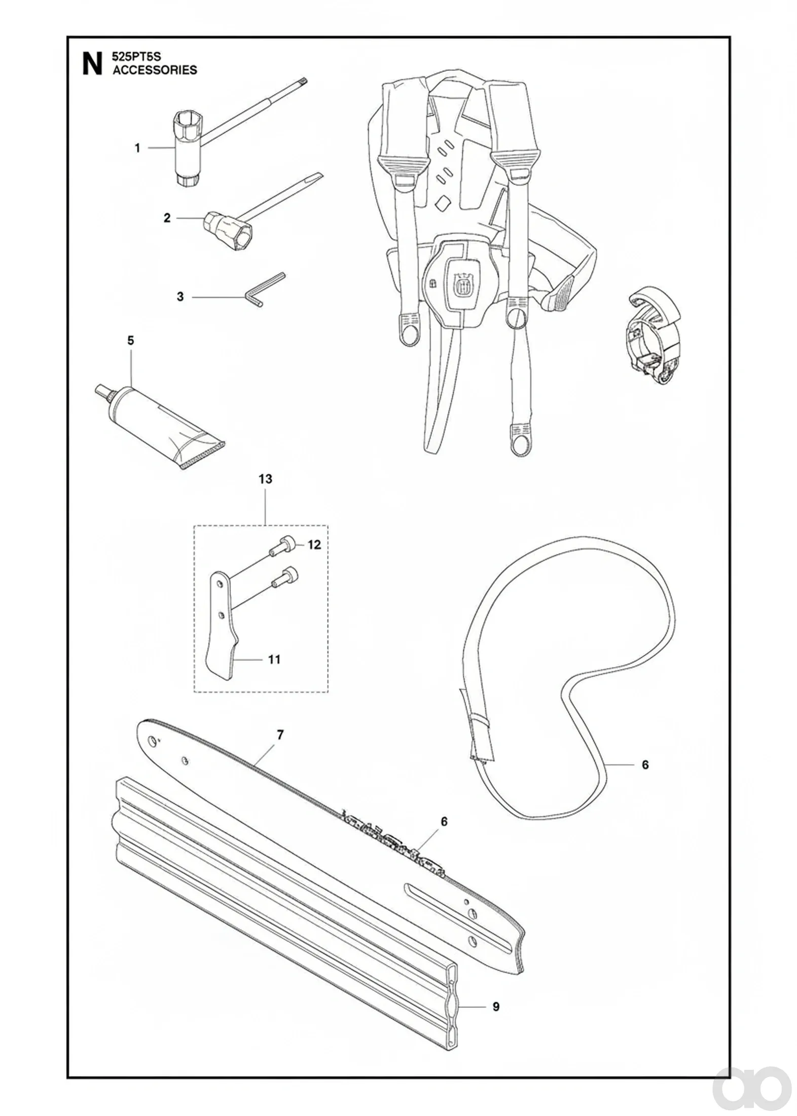 Husqvarna - 578449901 - Harness Balance Flex